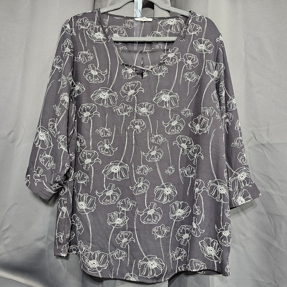 Maurices Floral Blouse